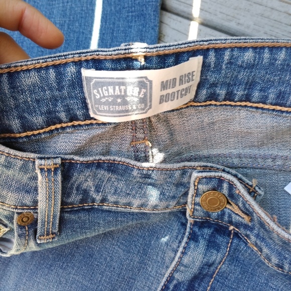 Levi's signature/blue jeans sz14 - Picture 4 of 7